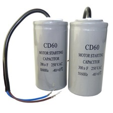 200uf 300uf CD60 250VAC Start Capacitor For Generator, Air Pump, Compressor etc.