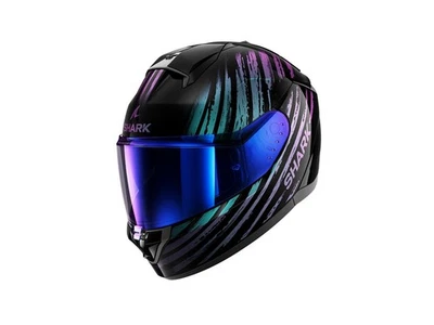Casque Intégral Motorrad Shark Ridill 2 Assya (Noir/Vert/Violet) Taille: XS (53) - Photo 1/4