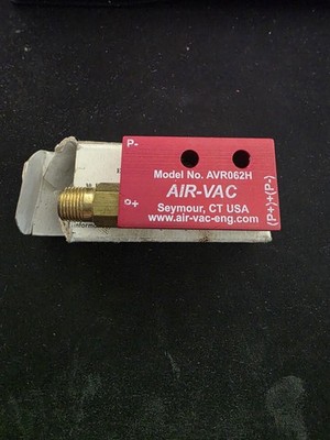 Air-Vac Model: AVR062H Vacuum Transducer Pump.  Unused Old Stock With Box