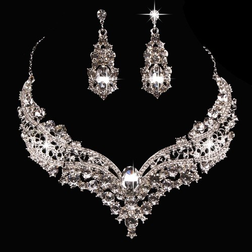 Ensemble Collier et Boucles d'Oreilles - Collier Perle