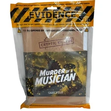 Cryptic Killers Unsolved Murder Case Game Murder Of A Musician NEW  Crime