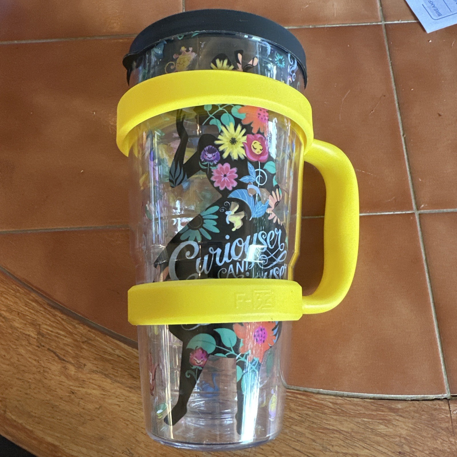 Walt Disney Alice In Wonderland Tervis 24 oz. Insulated Trav