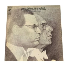 Brahms Piano Concerto No. 1 Fleisher Szell LP Columbia Odyssey