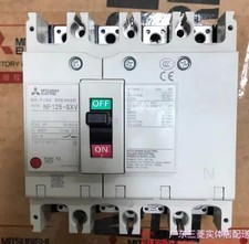 Mitsubishi Moulded Case Circuit Breaker MCCB NF125-SXV 4P 20A