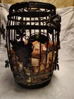 Rustic Metal Brown Cork Collector With Corks Home Decor — photo 2
