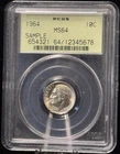 PCGS MS 64 1964 United States Roosevelt Dime Ten Cent Proof Silver Coin 10C-678
