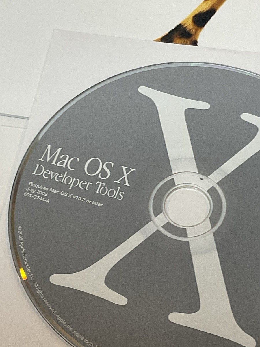 Apple Mac OS X Jaguar 10.2 (Retail) Full Version for Mac M8712LL/A