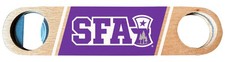 Stephen F. Austin State University Wooden Bottle Opener - Full Color Design