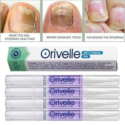 #ad 5Pcs NEW Anti Fungal Pen Intensive Treatment Toenail Fungus Foot Nail Repair Oil $43.95