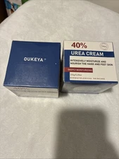 3 OUKEYA Urea Cream 40 %, Hand, Foot, & Skin Cream. Deeply Moisturizing 5.29 Oz.