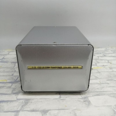 KASHIMURA TI-20 Step Up and Down Spannungswandler 100V/220-240V 1500W Tasted