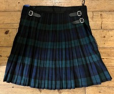 RARE EXTRA LARGE -  BLACK WATCH TARTAN KILT 43&rdquo;-46&rdquo;