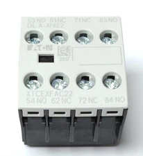 EATON MOELLER DIL A XHI22 Auxiliary Contact 2 NO 2 NC XTCEXFAC22