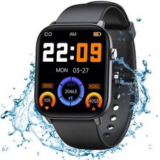 Smart Watch for Men Women Bluetooth Call Blood Oxygen Heart Rate Fitness Tracker
