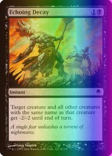 MTG Magic the Gathering Echoing Decay (41/165) Darksteel LP FOIL