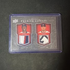 UD Premier 2008 - Premier Combos parche Torii Hunter, Travis Hafner #CP-TT/50