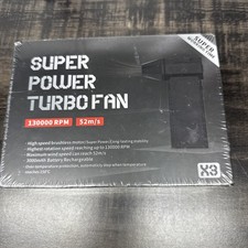 Rechargeable 130000 RPM Turbo Blower Jet Fan Violent Turbofan Brushless Motor