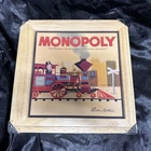 Vintage Monopoly Board Game 2001 Nostalgia Edition Parker Brothers New Contents