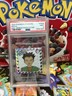 1999 POKEMON STICKERS SERIES 1 BONUS PRISM STICKERS PR33 Brock PSA 9 LOW POP