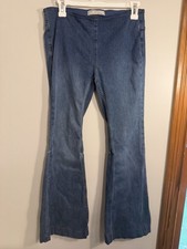 We The Free Free People Midwash Penny Pull-On Flare Jeans Size 27