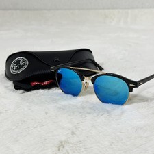 Excellent condition Ray Ban Model Blue Lens Sunglasses RB4346