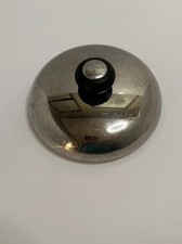 8” Circulon Inside Rim 6.45” Dome Stainless Steel Lid for sauce pan