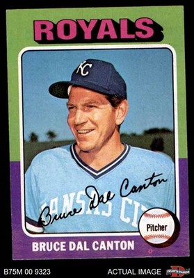 1975 Topps Mini #472 Bruce Dal Canton Royals 7 - NM