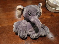 Baby cuddle blanket elephant plush