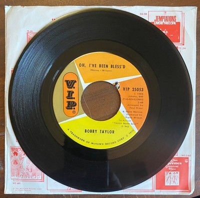 Bobby Taylor - Oh, I've Been Bless'd / Blackmail - 1970 soul 45