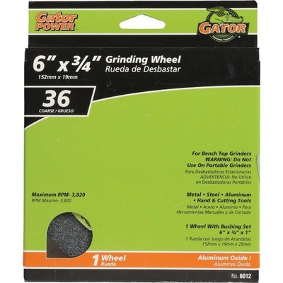 WHEEL GRIND 6X3/4X1C AL