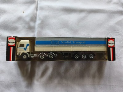 Herpa Volvo F12 Globetrotter Nordisk Transport SZ Plane, 1:87, Nr. 907278