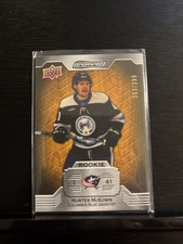 Hunter McKown 2023-24 Upper Deck Engrained Rookie /399 #120 Blue Jackets