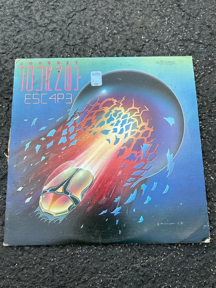 RARE! 1981 Journey Escape Full Album Vinyl TC 37408 & Captured C37018 Side 3 & 4 - Image 2 of 4