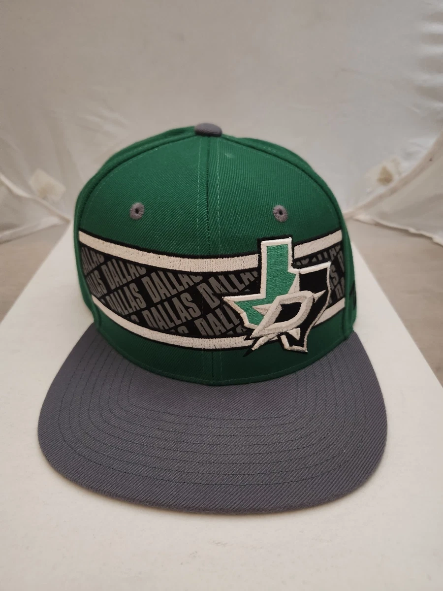 Casquette Vintage Dallas Stars NHL, Velours Côtelé Vert Par Zephyr Graf-X, Taille Unique