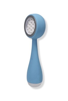 PMD Beauty Clean Pro Blue Electric Facial Brush Waterprf w/ Case & Goggles W BOX
