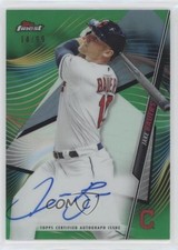 2020 Topps Finest Green Refractor 14/99 Jake Bauers #FA-JB Auto 0eo6