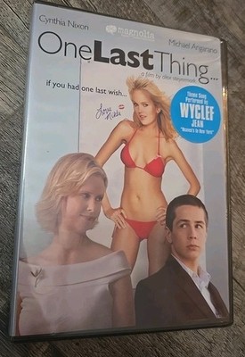 One Last Thing (DVD, 2005) Michael Angarano, Cytnhia Nixon - Brand New, Sealed!