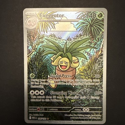 Exeggutor Illustration Rare 135/132 Pokemon Mega Evolution English IR