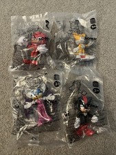 2025 Burger King Sonic The Hedgehog Figure Lot Of 4