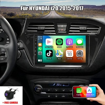 64G ANDROID15 AUTORADIO WIRELESS CARPLAY WIFI GPS NAVI FÜR HYUNDAI I20 2015-2017