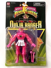 1995 Bandai Mighty Morphin Power Rangers Pink Ninja Ranger- Sealed