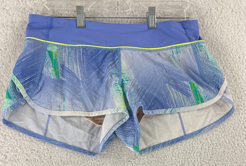 Lululemon Run Times Short Womens 6 Blue Wind Chill Lullaby Liner Swift Ultra 4