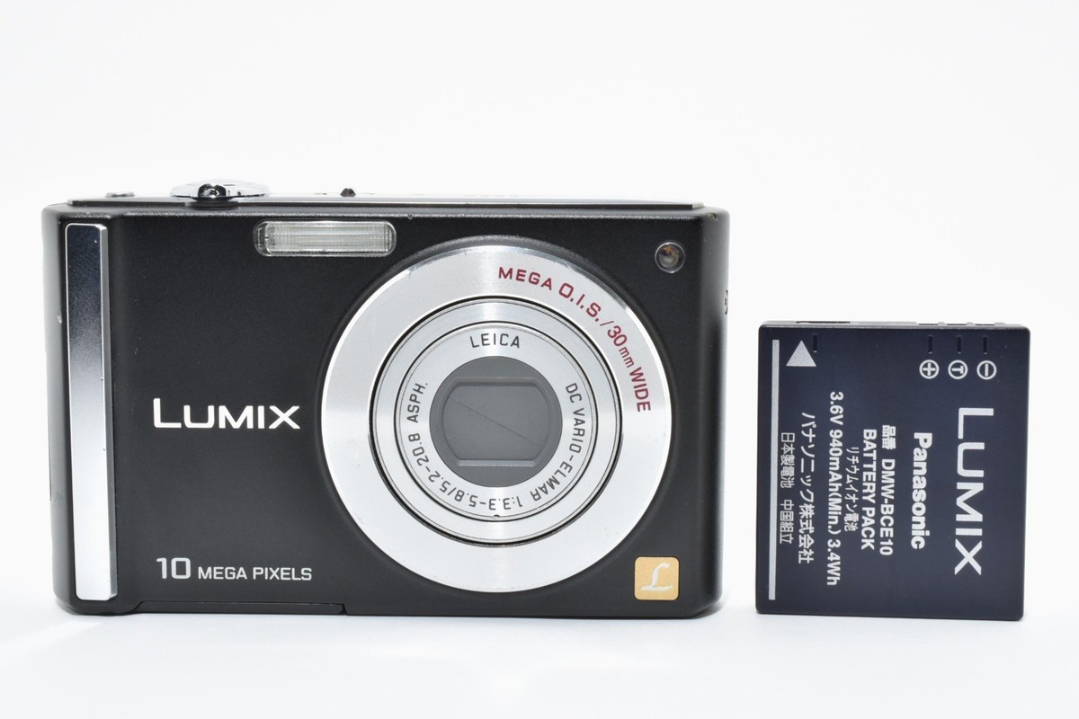 Panasonic Lumix Dmc-Fs20 Compact Digital Camera Japan 【As Is