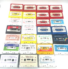 Vtg Disney Read Along Book Cassette Tapes Lot Case Care Bears Muppets Star Wars