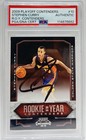 2009 PLAYOFF CONTENDERS ROOKIE YEAR #10 STEPHEN CURRY SIGNED RC AUTO PSA/DNA