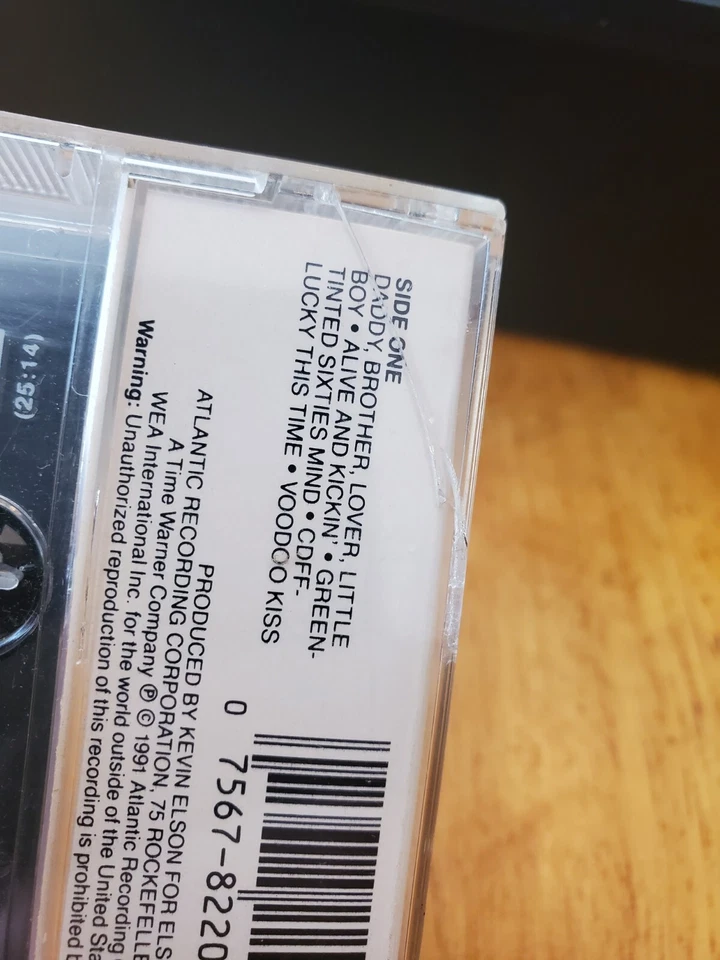 Mr. Big Lean Into It 1991 Atlantic Records Cassette Tape - Image 4 of 4