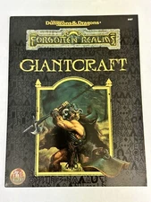 Dungeons&Dragons Forgotten Realms GIANTCRAFT Original 1995