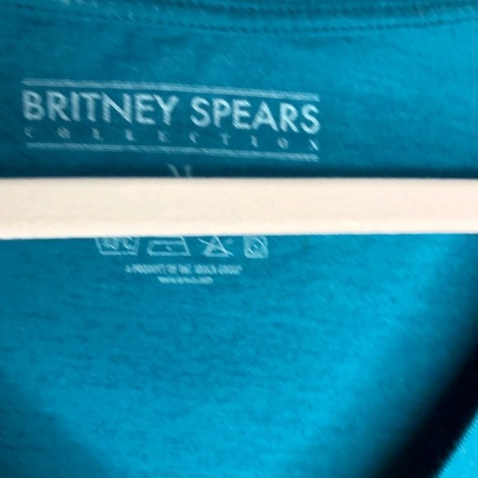 Britney Spears Britney Jean Heart Logo Teal T-shi… - image 4