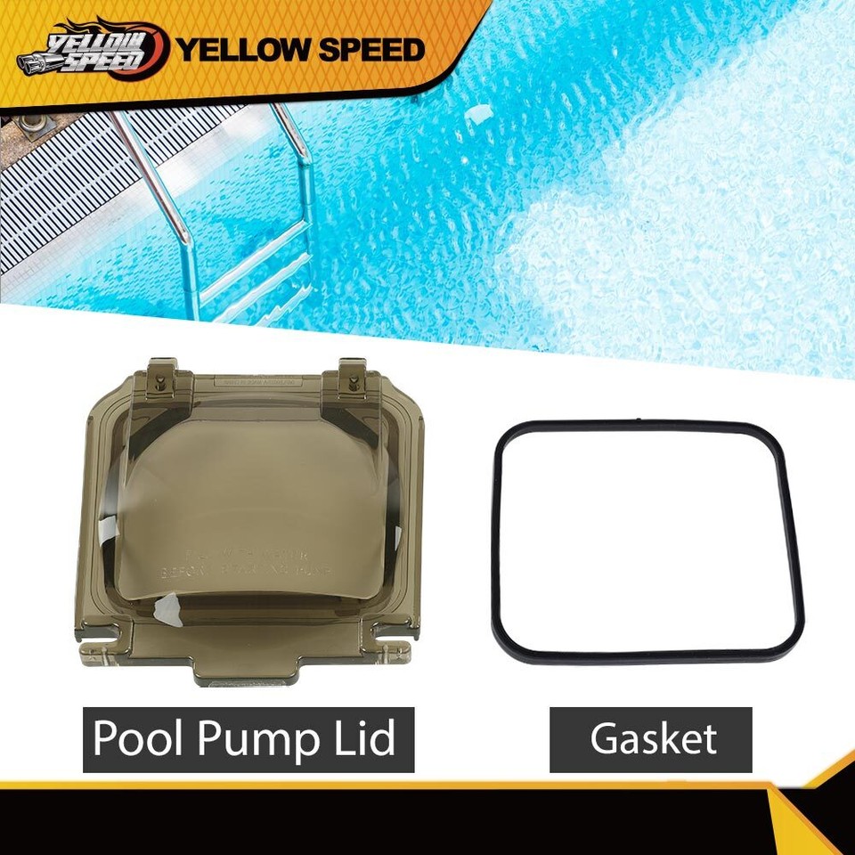 New Pool Pump Replacement Lid Strainer Cover +Gasket Fit For Super Pump