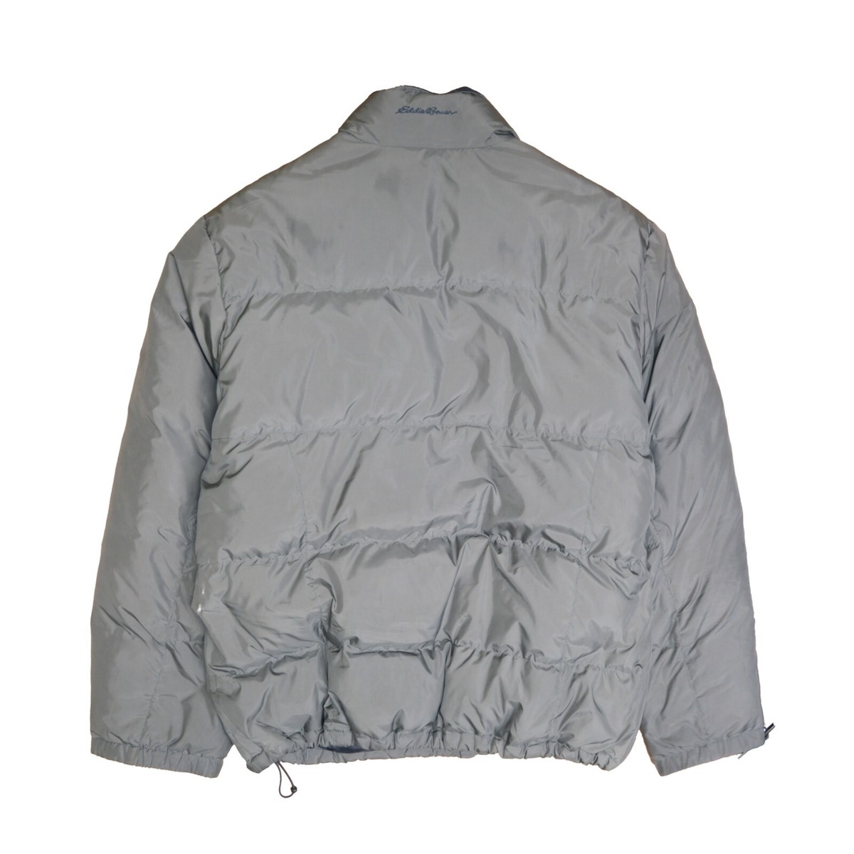 Eddie Bauer Puffer Jacket Size 2XL Green Goose Down